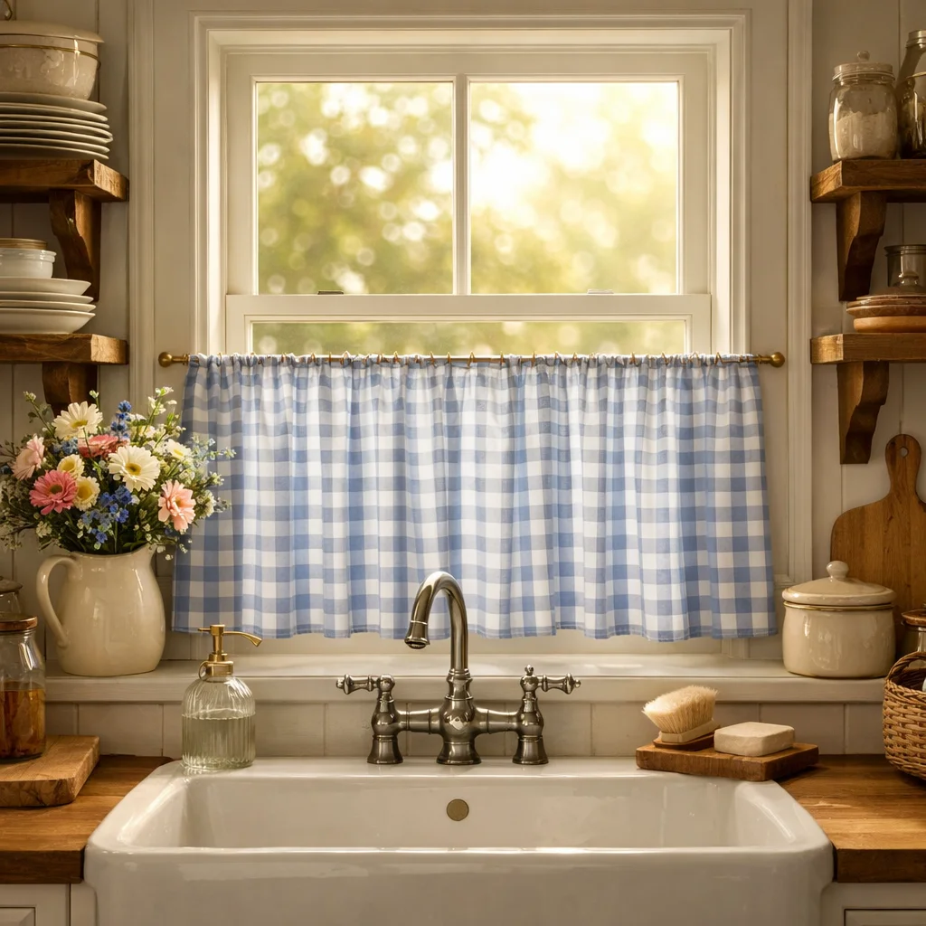 Cafe Curtains for Timeless Charm