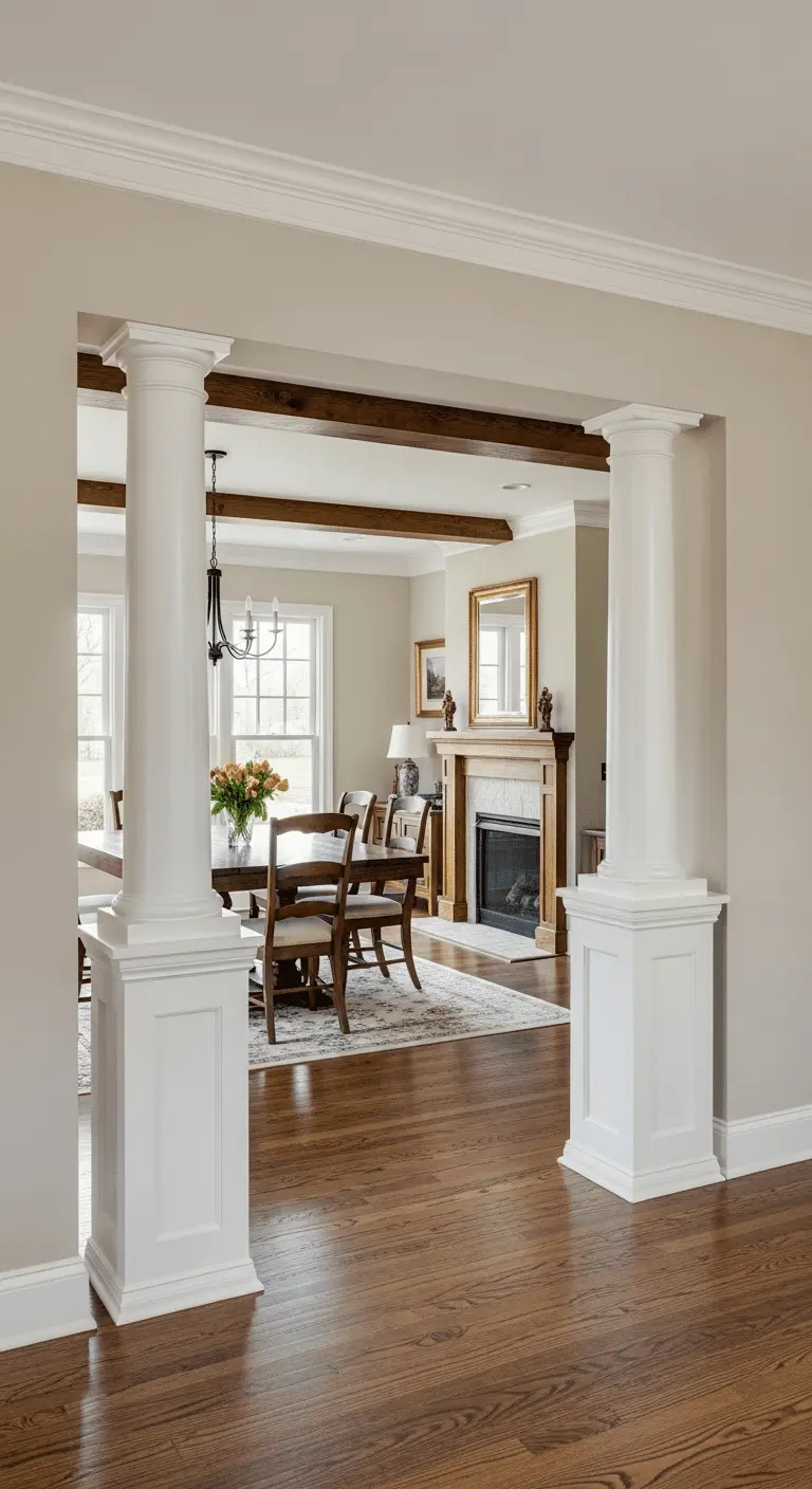 Columns as Structural and Decorative Frames