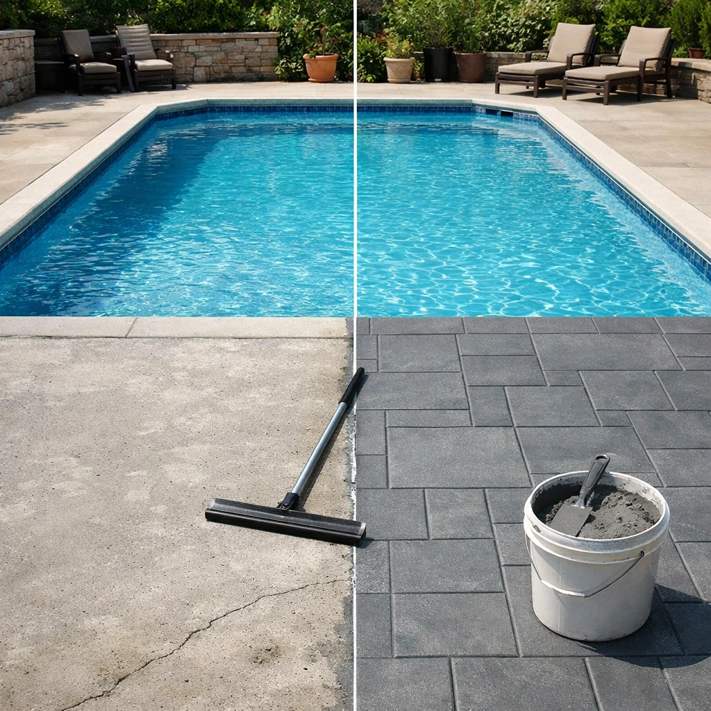 Concrete Overlay and Resurfacing for Existing Decks