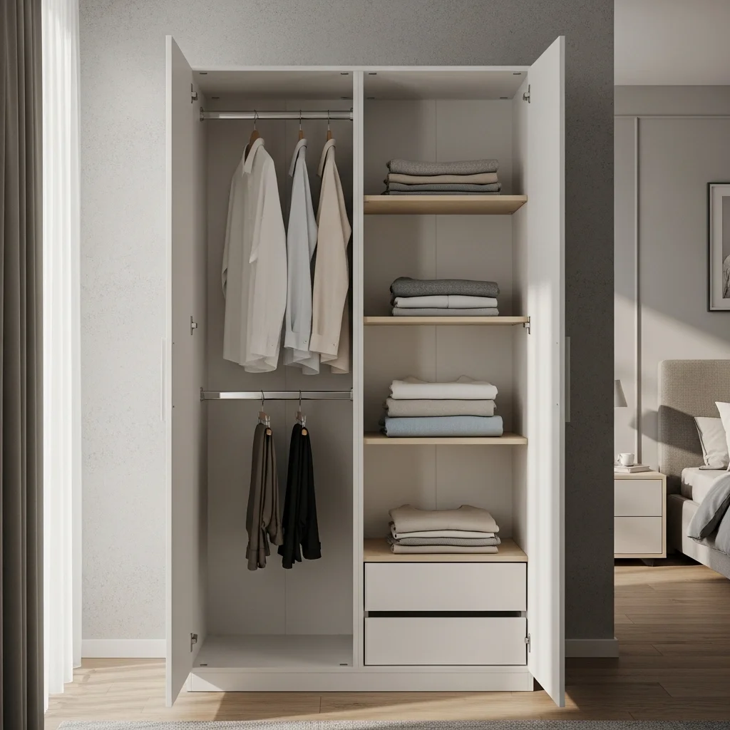 Consider a Freestanding Wardrobe