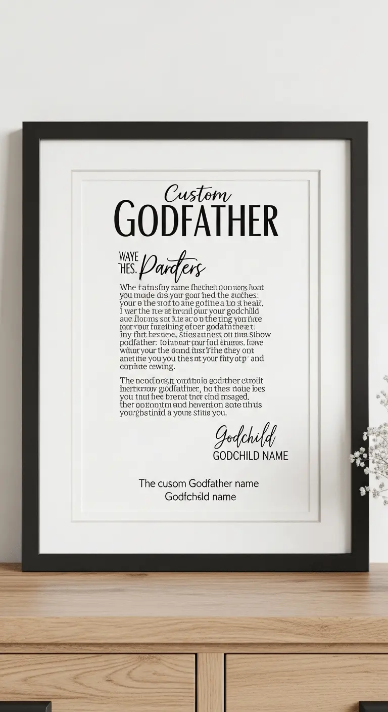 Custom Godfather Poem