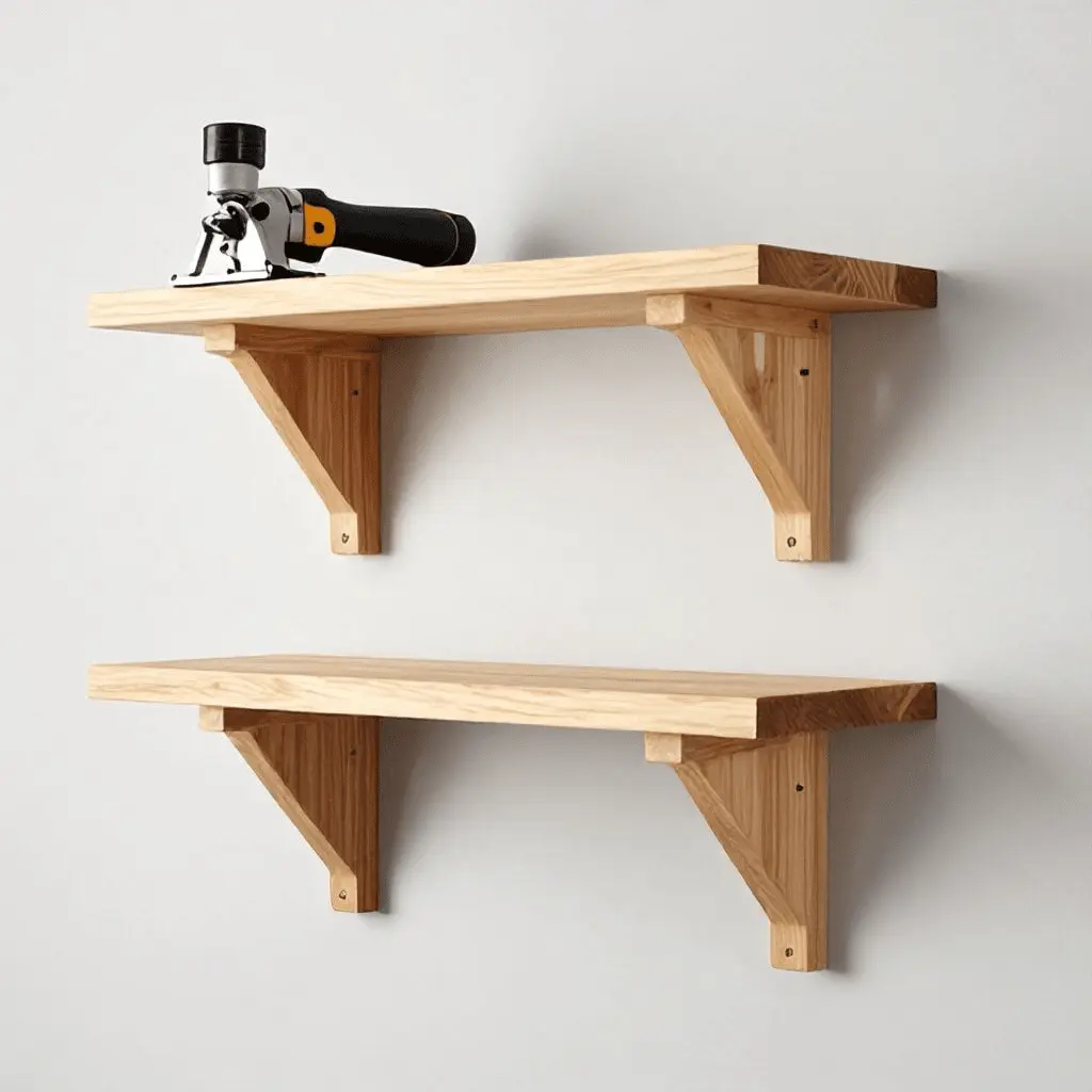 DIY vs. Store Bought Wooden Shelf Brackets