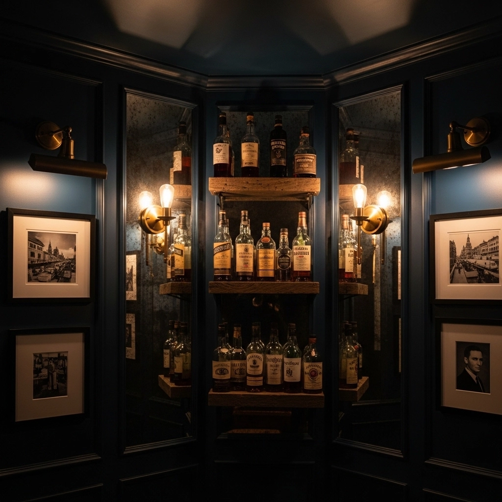 Design a Speakeasy-Inspired Back Wall