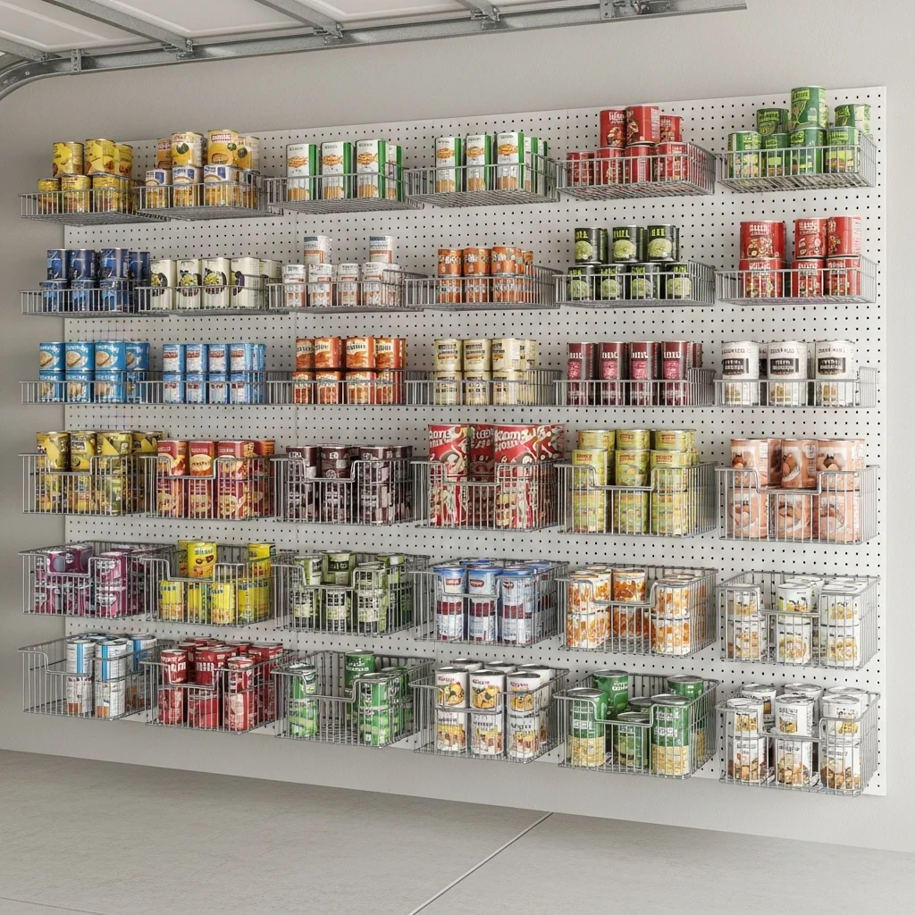 Designate a Drawer for Flat Can Storage