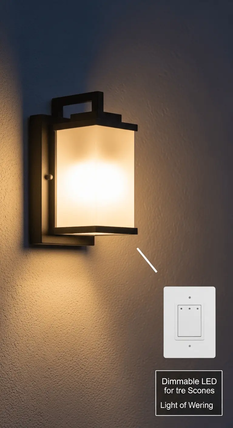 Dimmable LED Sconces