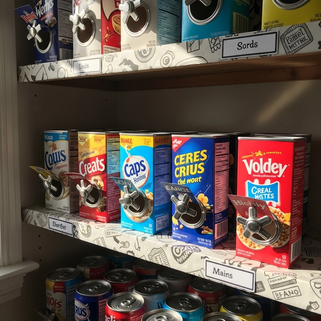 Install Adjustable Shelving Inside Cabinets