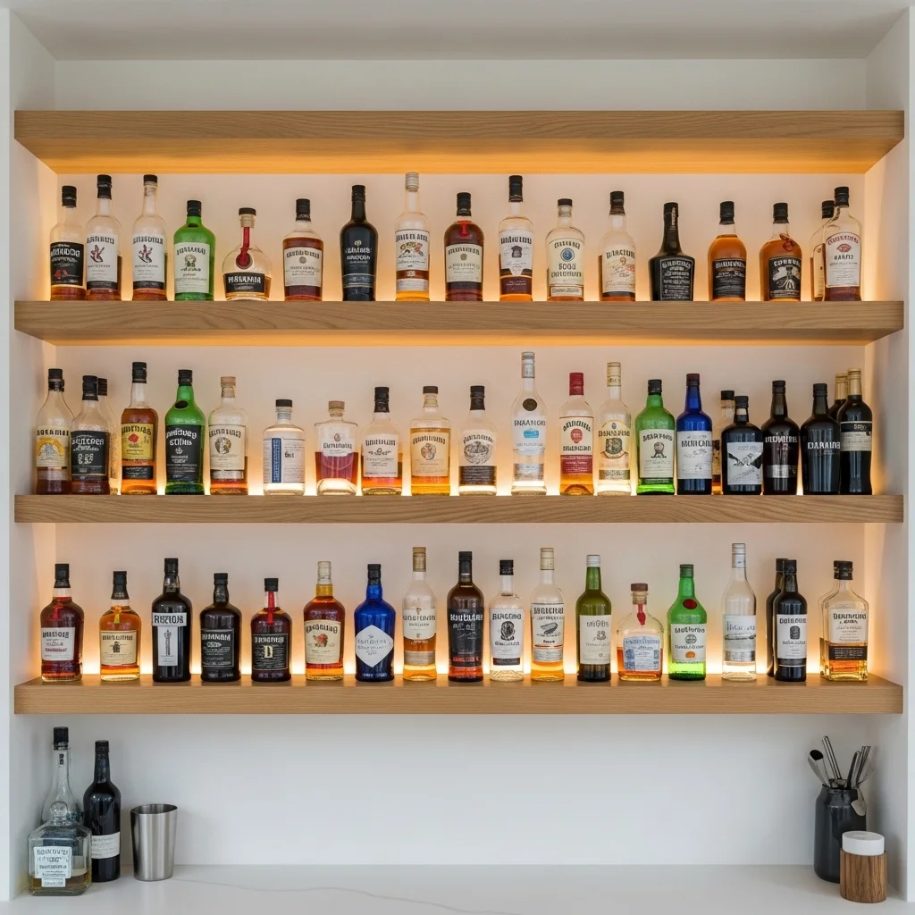 Install Floating Shelves for an Open, Airy Look