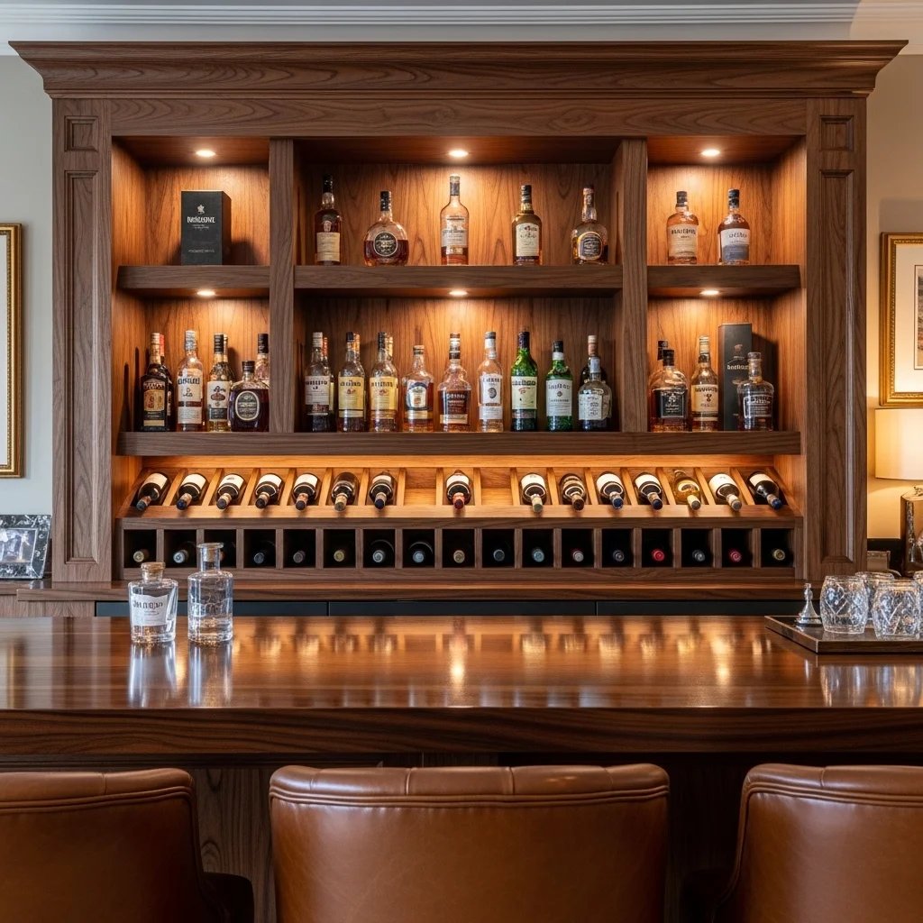 Install a Built-in Wine Rack