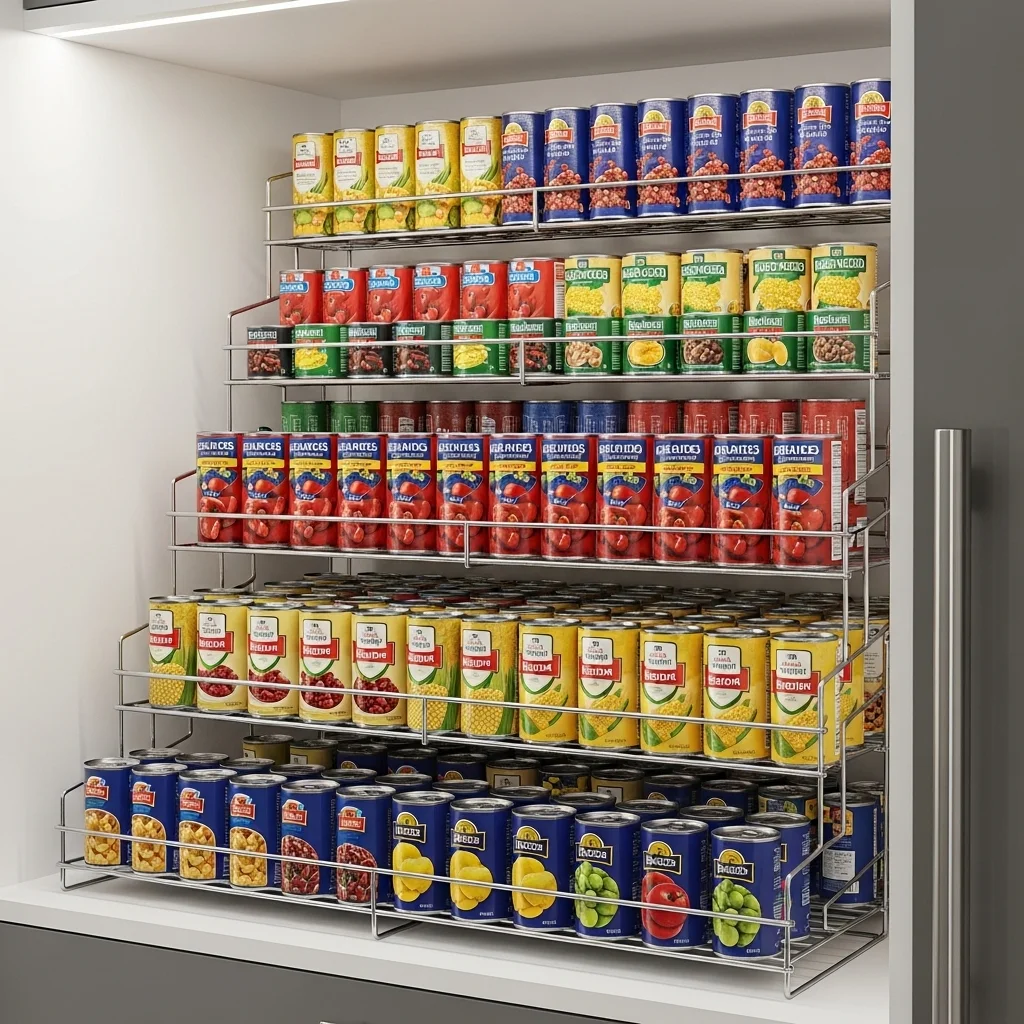 Install a Rotating Can Dispenser