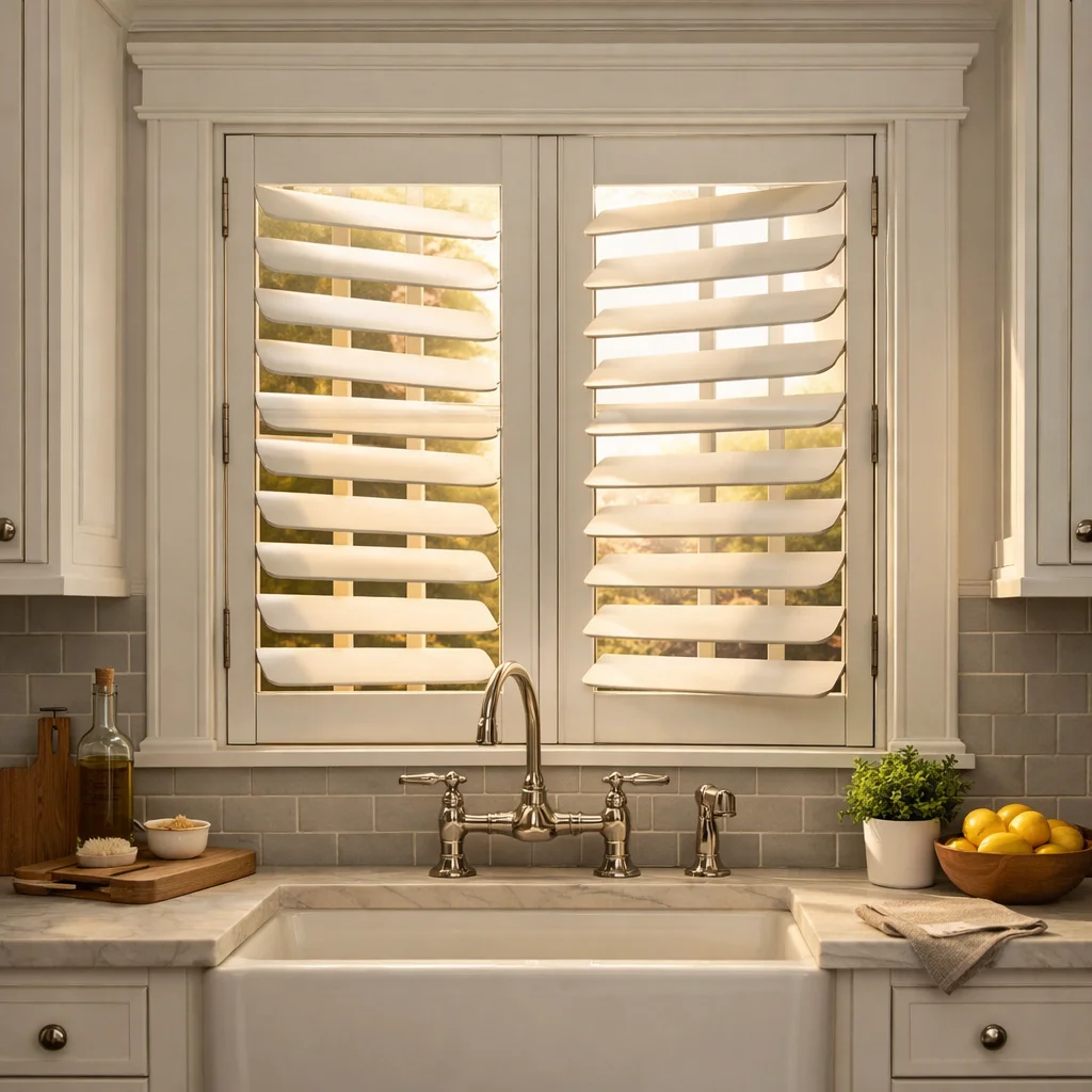 Interior Plantation Shutters for Architectural Presence