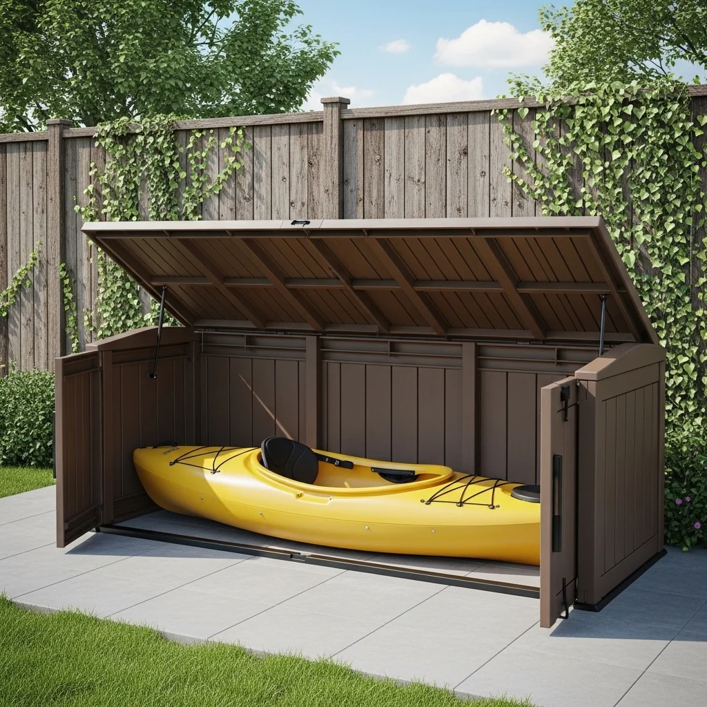 Kayak Storage Locker or Deck Box Kayak Storage Locker or Deck Box