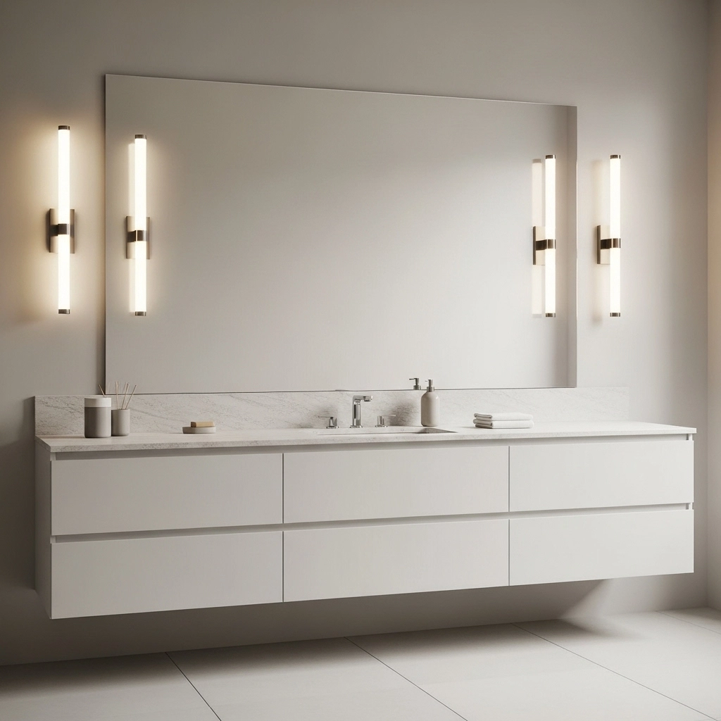 LED Mirror Lighting for Shadow Free Grooming