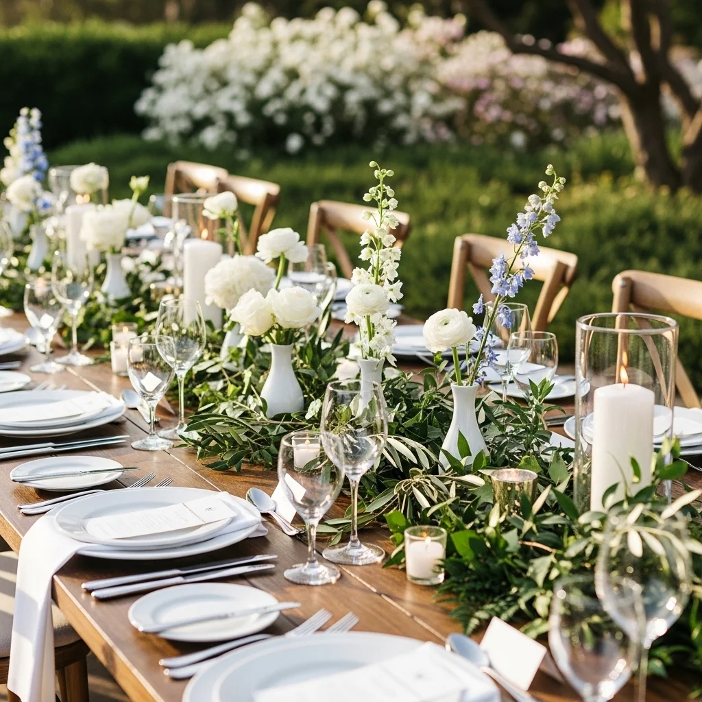 Lush Greenery and Botanical Runner