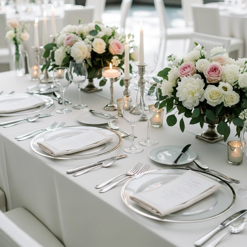 Metallic Silver Accents