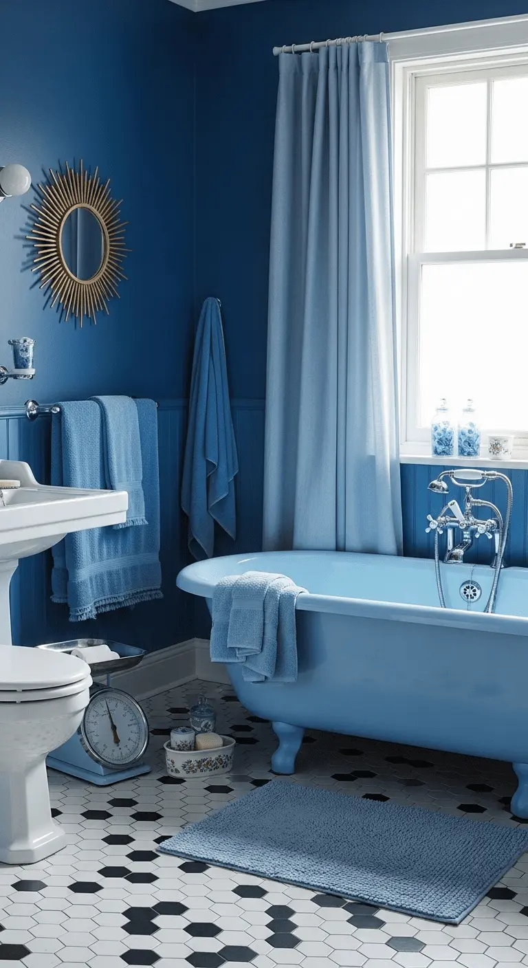 Monochromatic Blue Color Scheme