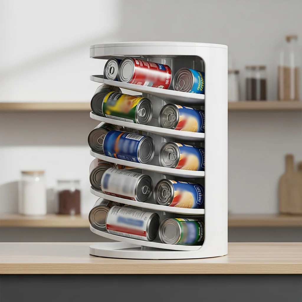 Mount a Wall Mounted Can Rack