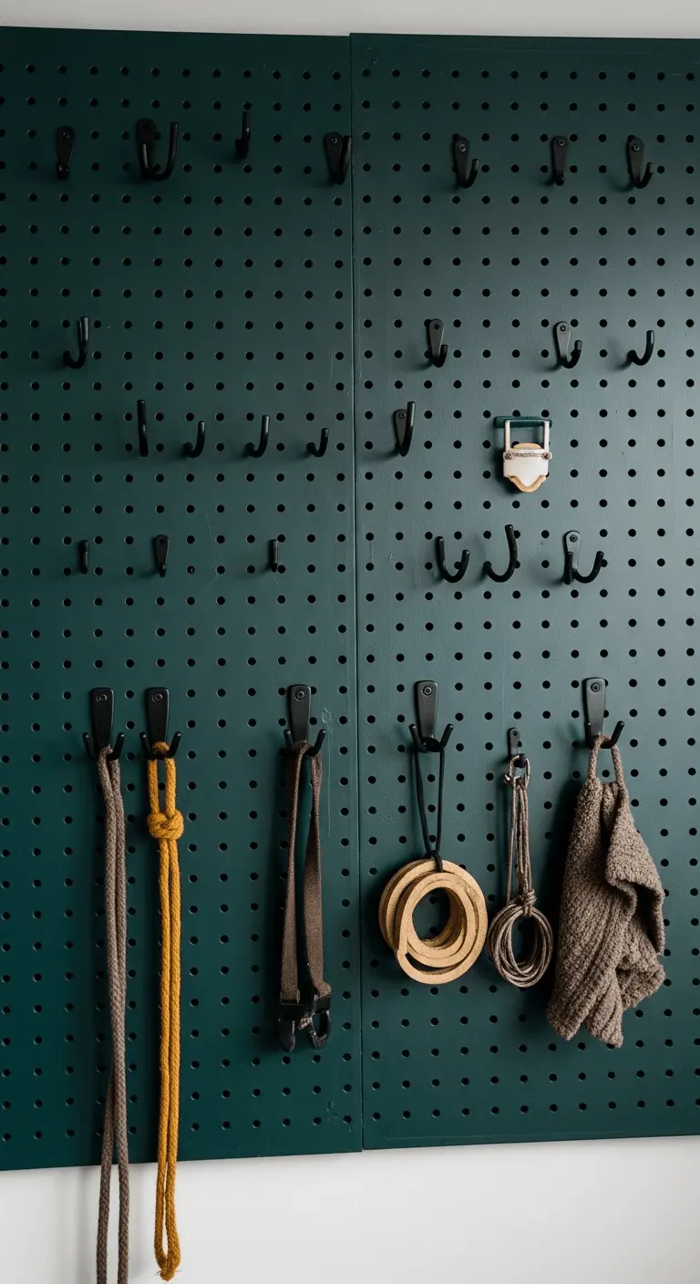 Painted Pegboard