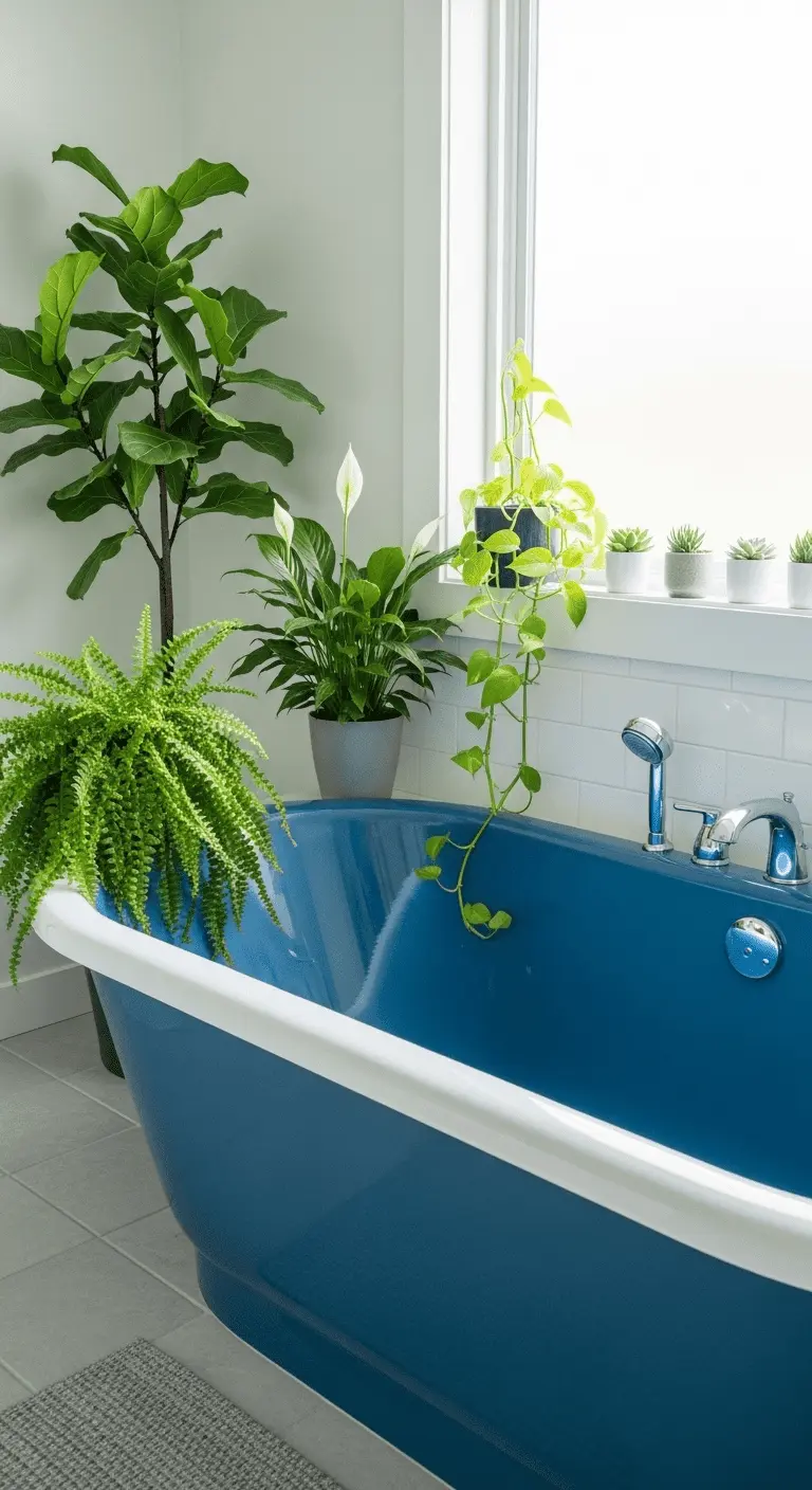 Potted Bathroom Plants