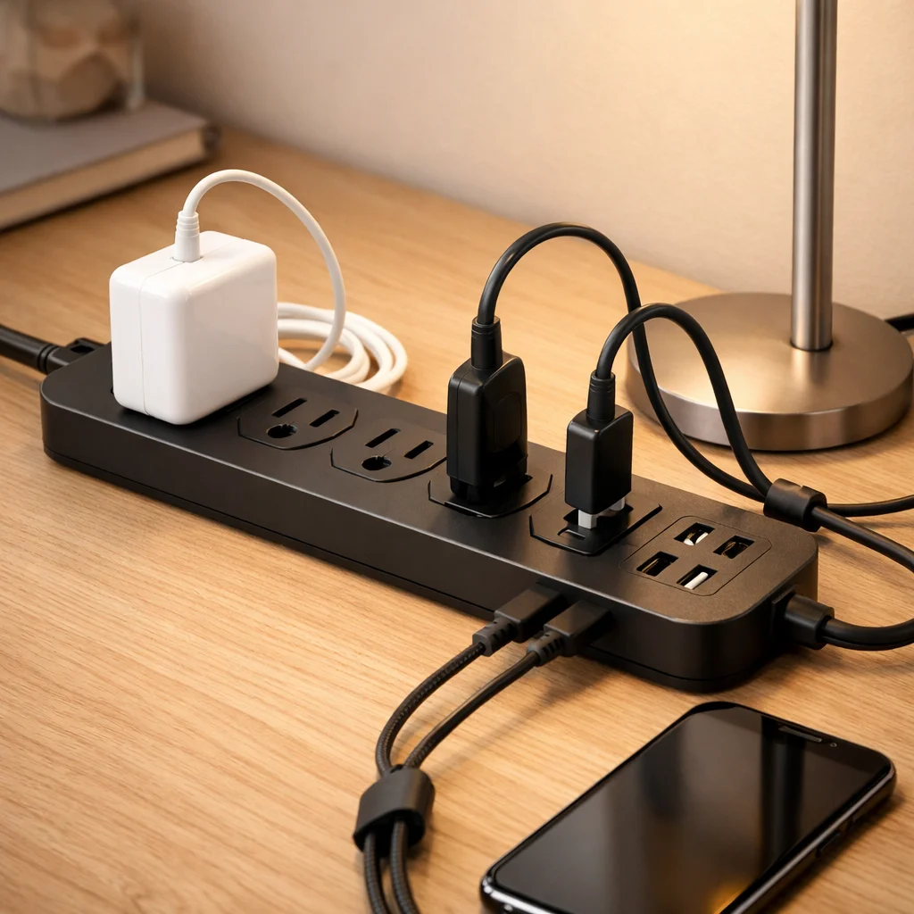 Power Strip with Surge Protection
