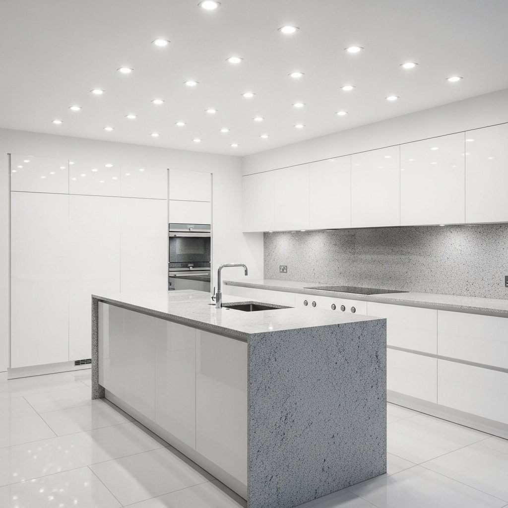 Recessed Ceiling LEDs for Even Overhead Illumination