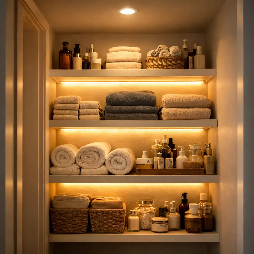 Refresh the Closet with Better Lighting