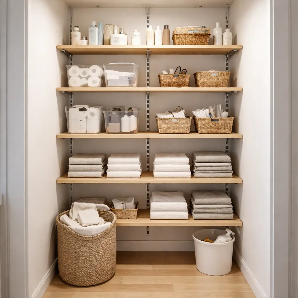 Replace Closet Rods with Adjustable Shelving Systems
