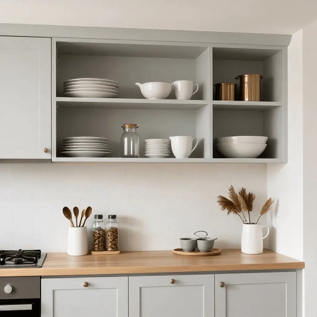 Replacing upper cabinets in a small kitchen Replacing upper cabinets in a small kitchen