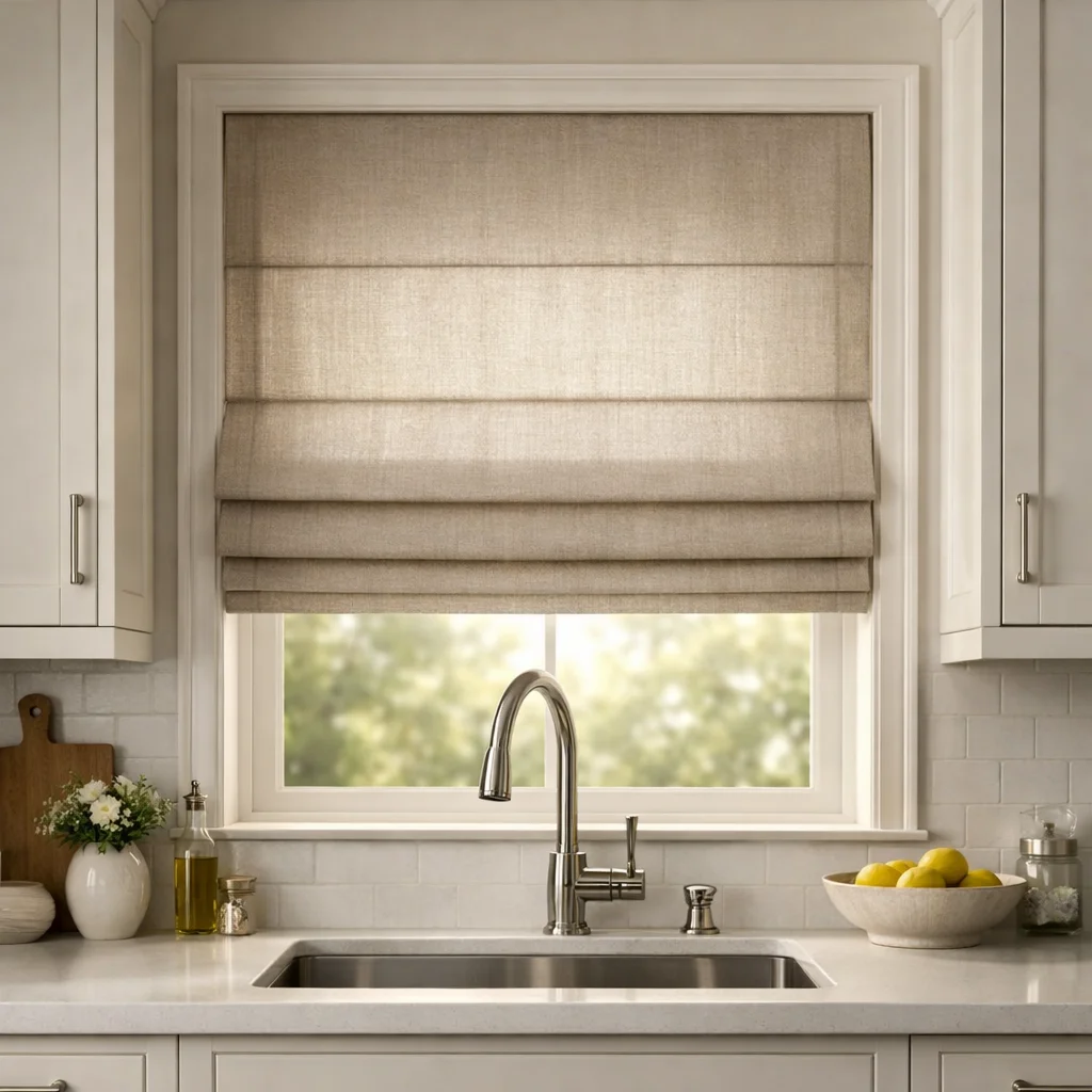 Roman Shades for Polished Elegance