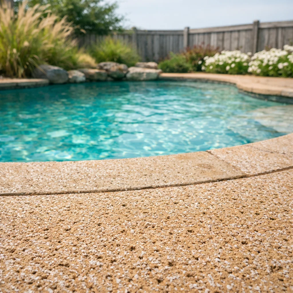 Salt Finish Concrete for a Subtle Coastal Aesthetic