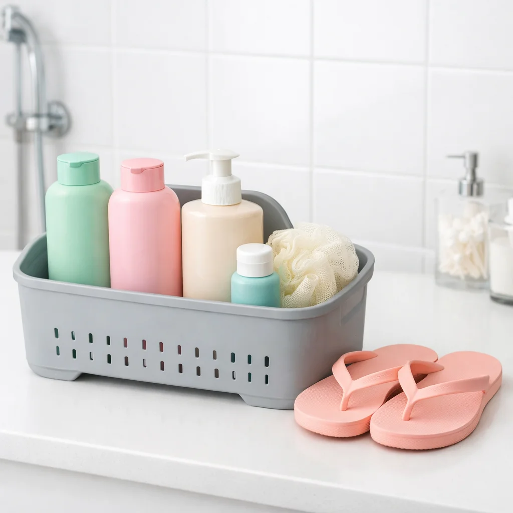 Shower Caddy and Bathroom Organizer
