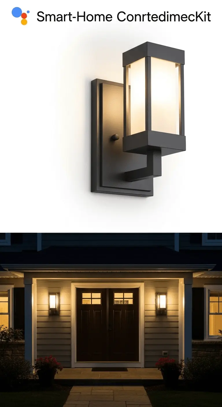 Smart Home Connected LED Sconces