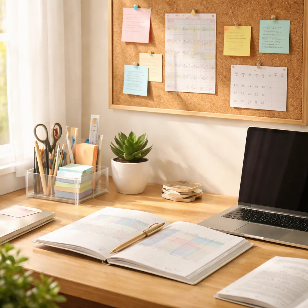 Study and Desk Organization Tools