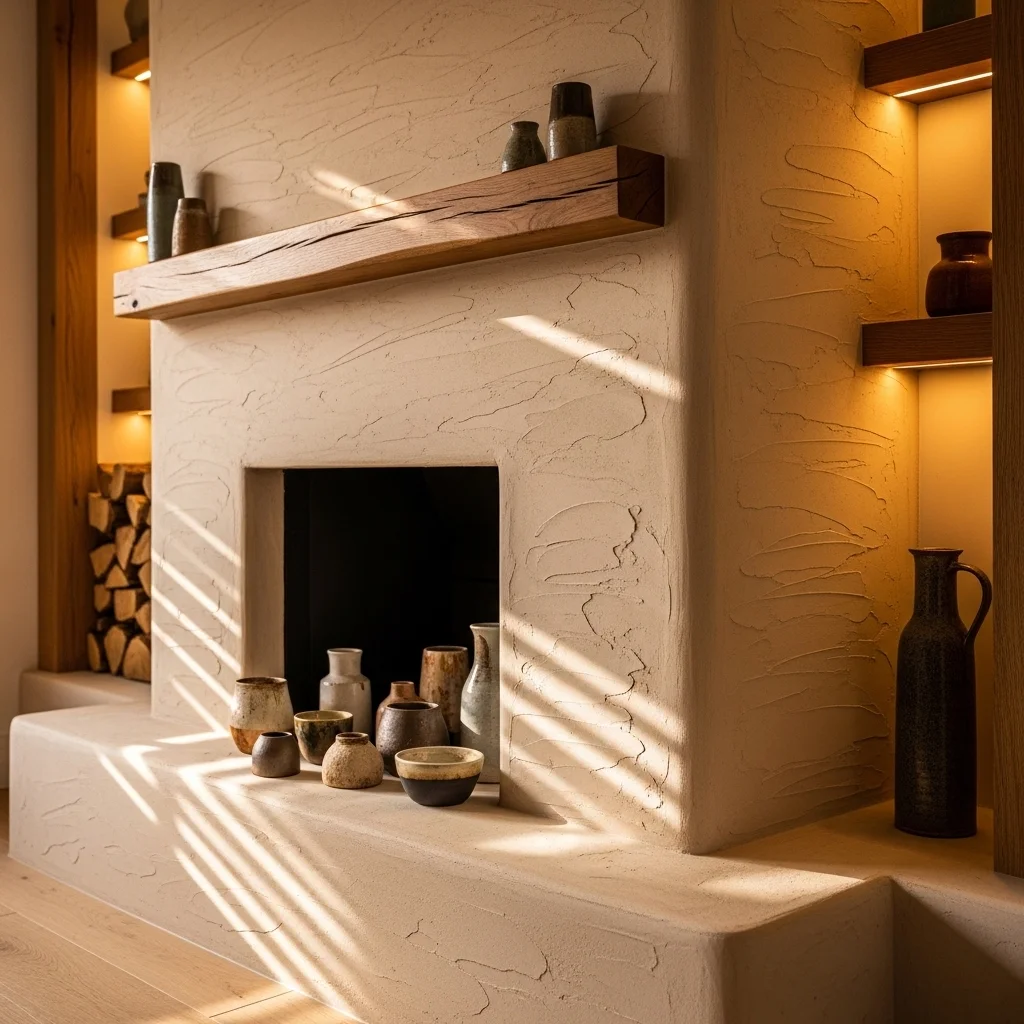 Textured Plaster Finish for Depth and Character