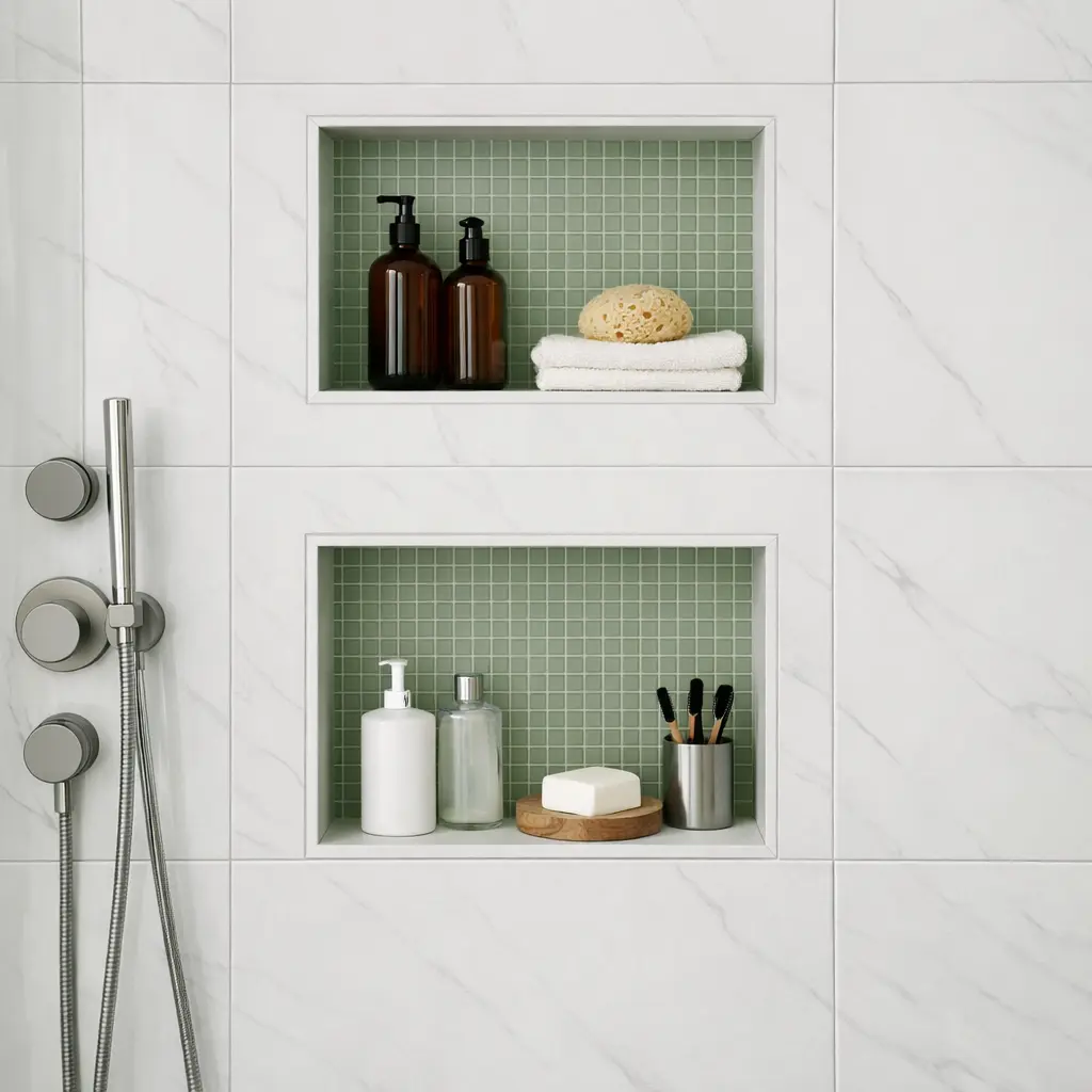 The Double Niche for Shared Showers The Double Niche for Shared Showers