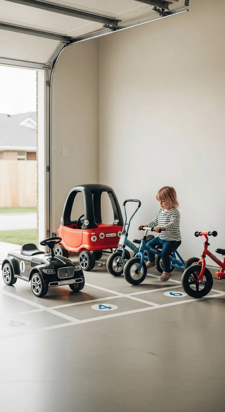 The Ride On Vehicle Parking Area