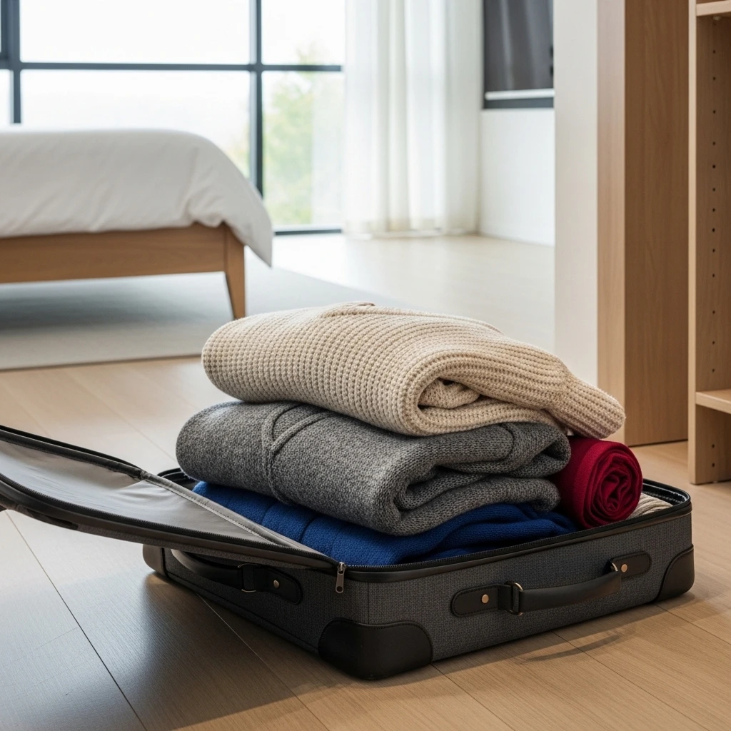 Use Luggage as Off-Season Storage