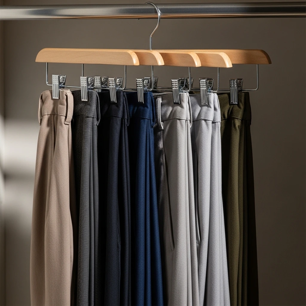 Use Multi-Garment Hangers