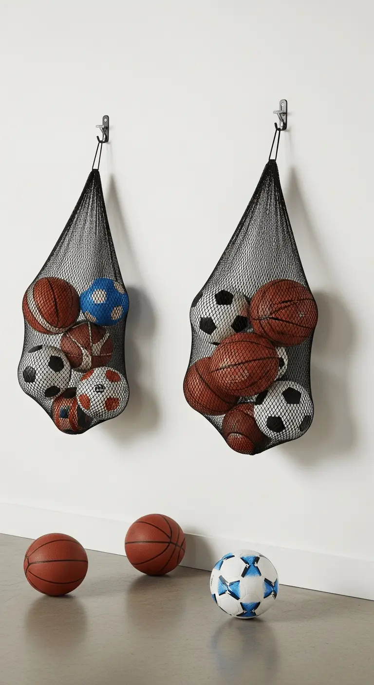 Wall Mounted Mesh Bags