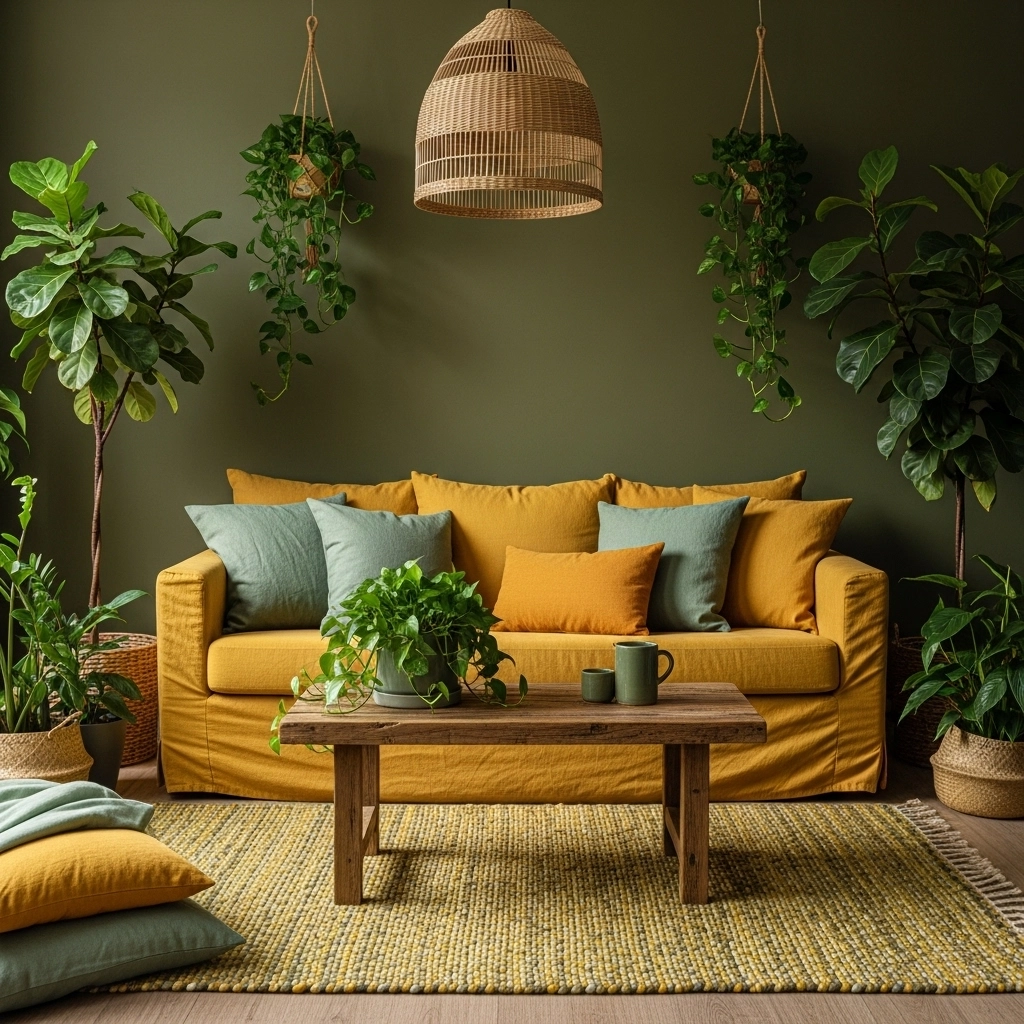 Yellow and Green A Nature Inspired Combination