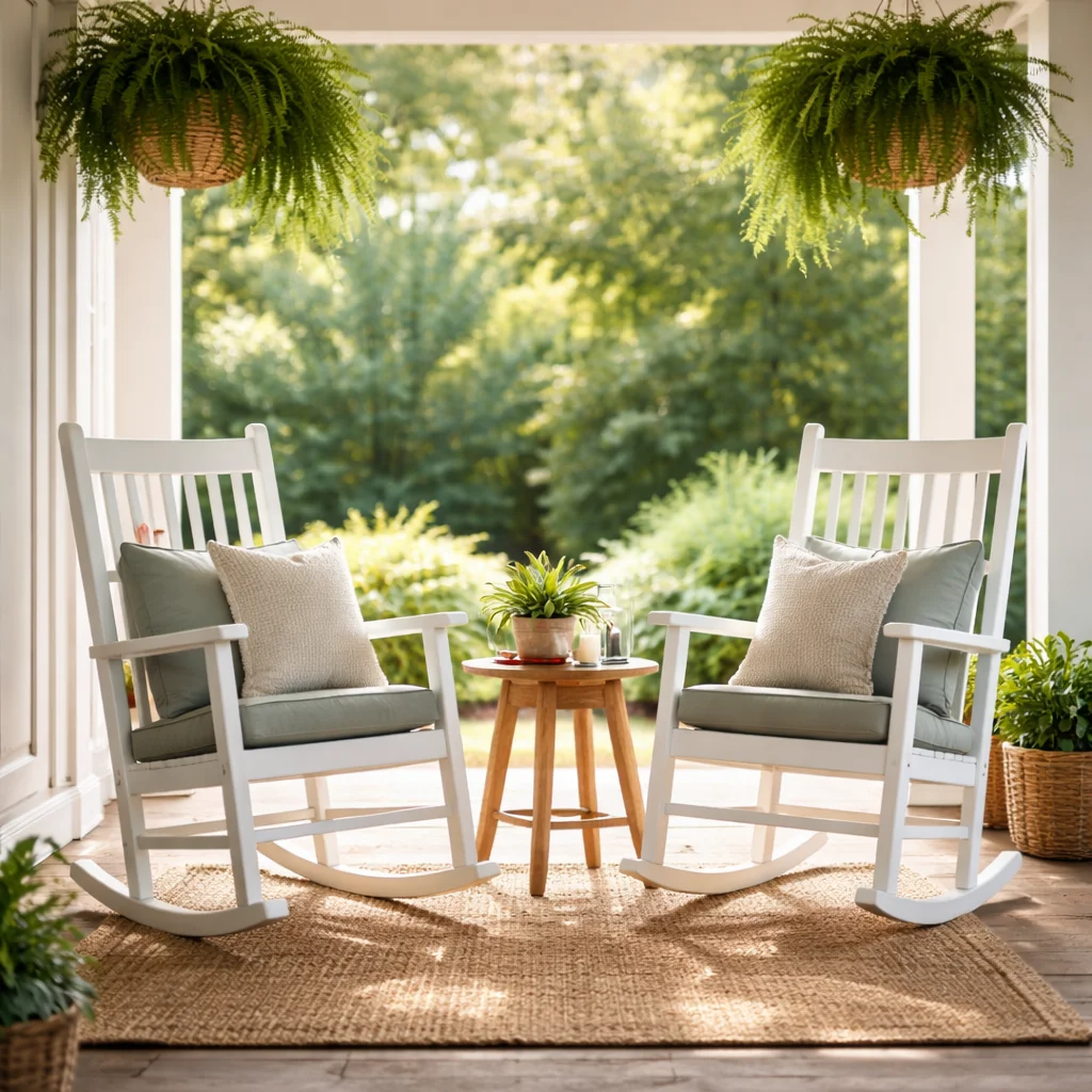 design a seating area that invites people to linger