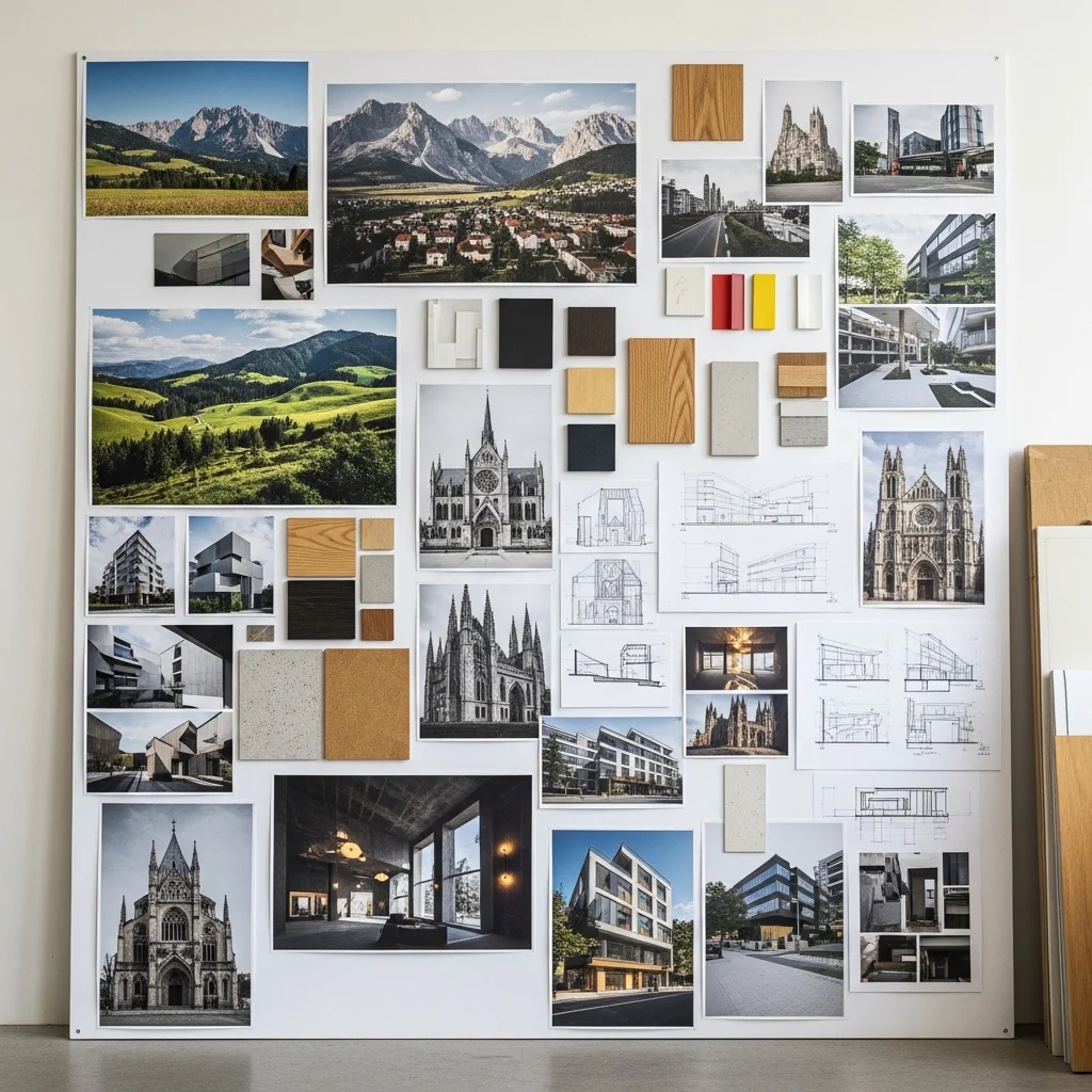 The Architectural Concept Mood Board