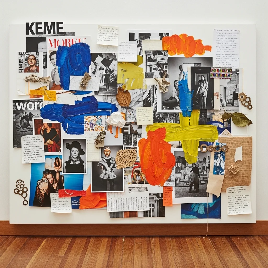 The Collage-Style Mood Board