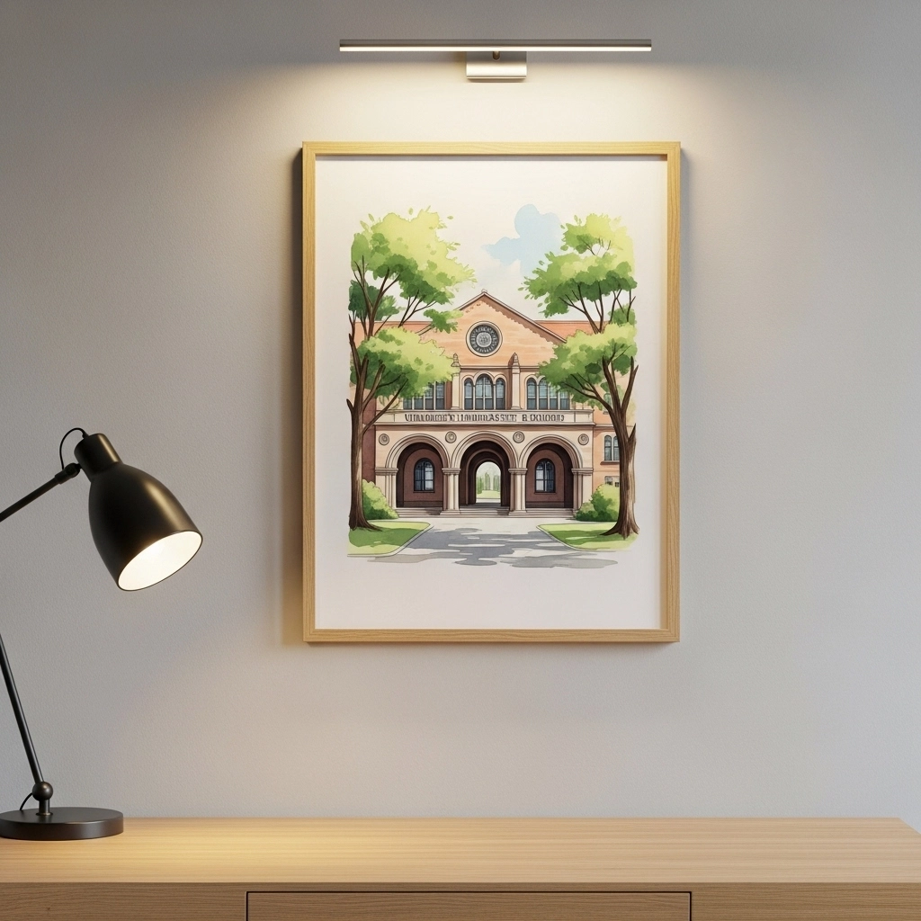 A Campus Art Print