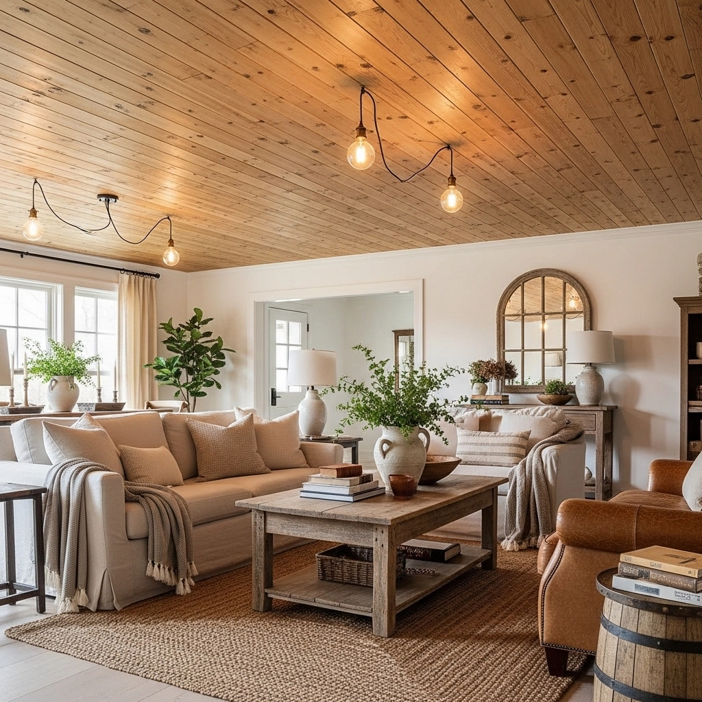 Apply Wood Planks or Shiplap