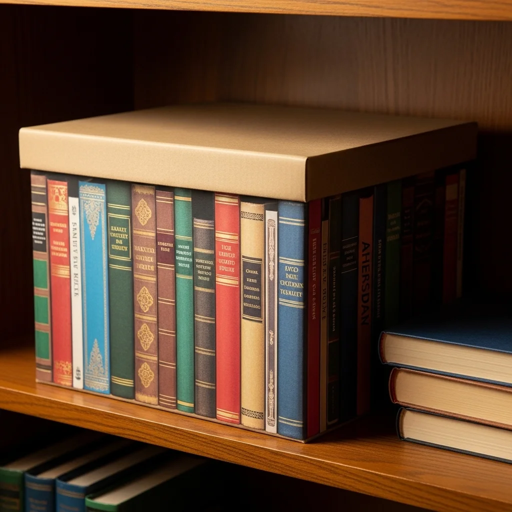 Book Spine Decorative Box