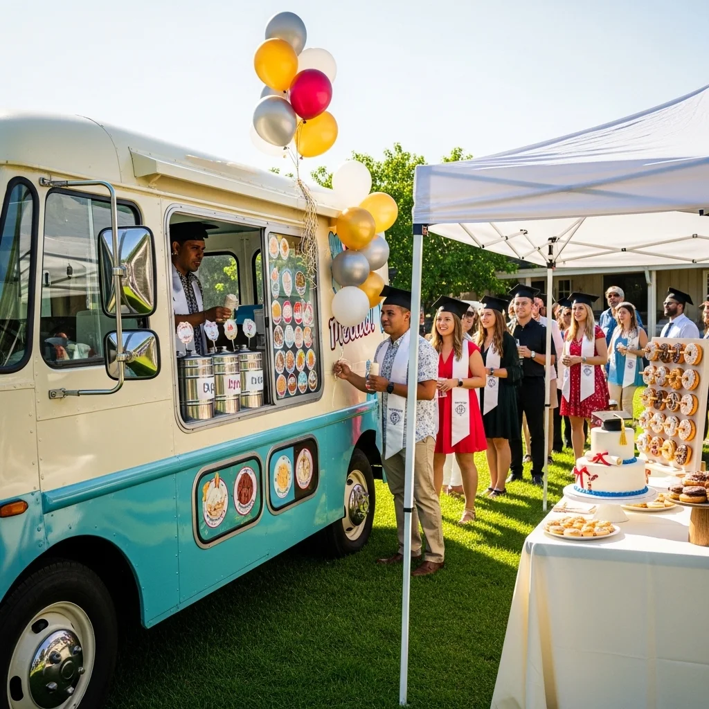 Book an Ice Cream Truck or Gourmet Dessert Station