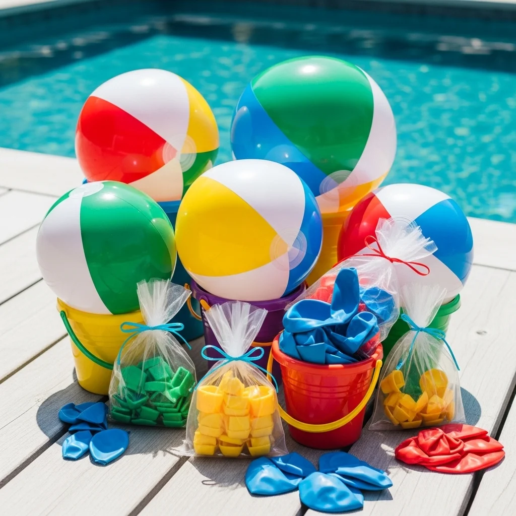 Colorful Beach Balls