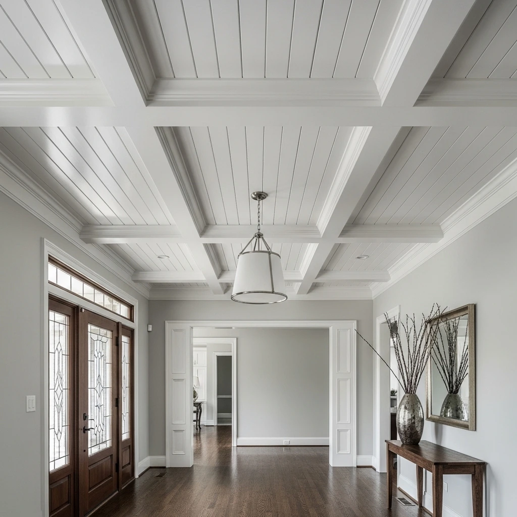 Create a Board-and-Batten Ceiling Design