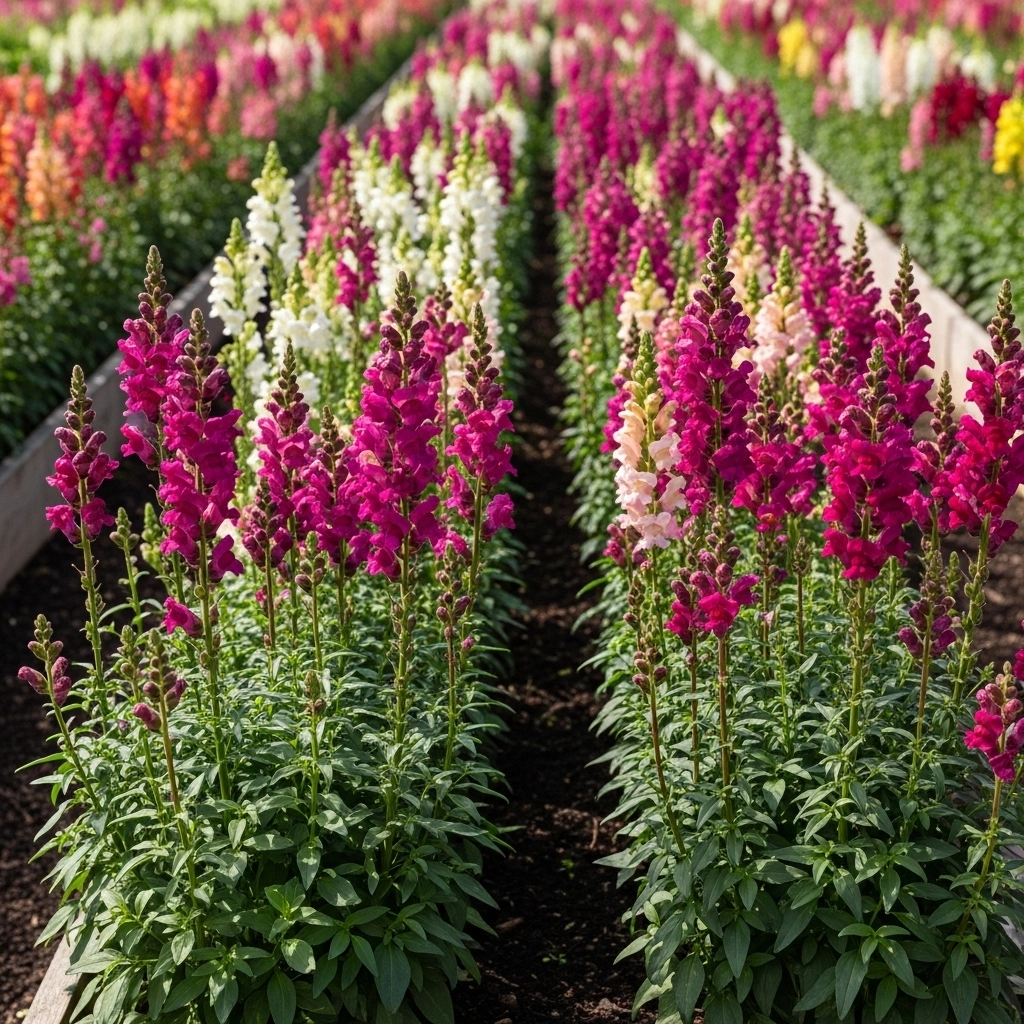 Cut Flower Garden Row