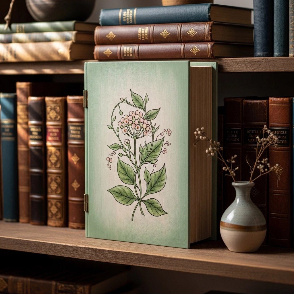 DIY Painted Book Box for a Personal Touch